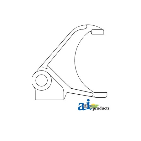 A & I Products Fork, 2nd & 6th Gear 4" x6" x2" A-E8NN7231AA